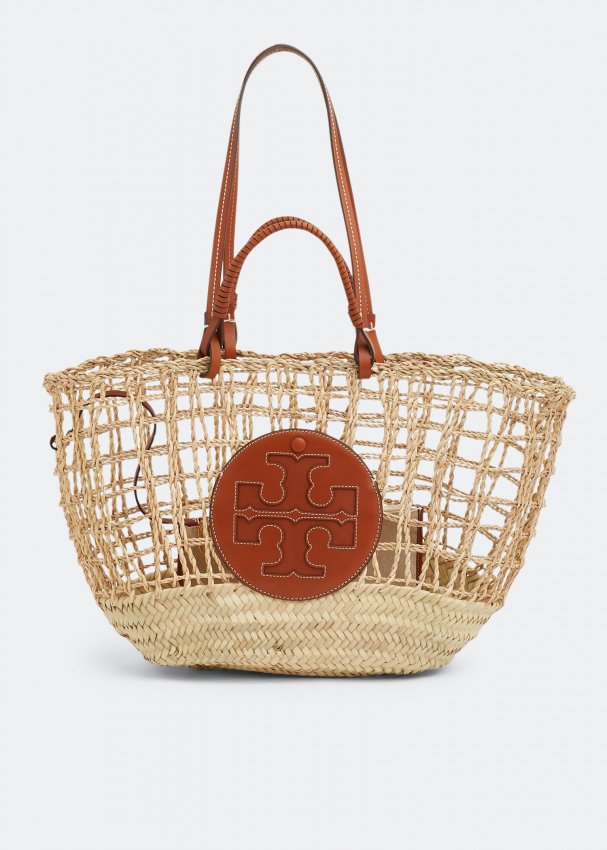 Women Tory Burch Outlet ○ Ella Straw tote bag an intelligent choice | sale  at 